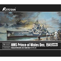 Flyhawk 1/700 HMS Prince of Wales Dec. 1941 FH1117 Plastic Model Kit