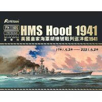 FlyHawk 1/700 HMS Hood 1941 Deluxe Edition Plastic Model Kit