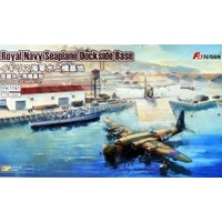Flyhawk 1/700 Royal Navy Seaplane Dockside Base