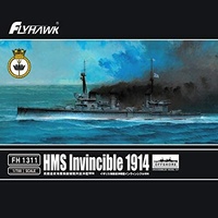 Flyhawk 1/700 HMS Invincible 1914(Standard Edition) FH1311 Plastic Model Kit