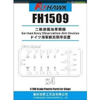 Flyhawk 1/700 German Navy Observation-Aim Devices FH1509 Plastic Model Kit