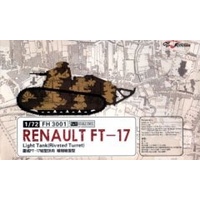 Flyhawk 1/72 Renualt FT-17 Light Tank(Riveted turret)