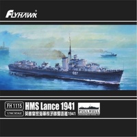 Flyhawk 1/700 HMS Lance 1941 Full Hull