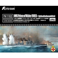 Flyhawk 1/700 HMS Prince Of Wales 1941.5-- Battle Of Denmark Strait 