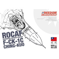 Freedom Models 18012 1/48 F-CK-1 C "Ching-kuo" Single Seat Fighter (White Box Ver) Plastic Model Kit