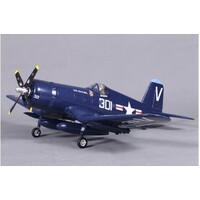 FMS F4U 800mm Corsair Royal Blue (V2) PNP (Upgraded With Reflex)