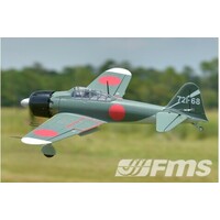 FMS Zero A6M5 1100mm Camo PNP with reflex flight stabilizer