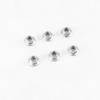 FMS 11023 Nylon Flange Lock Nuts M3