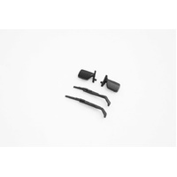 FMS 1/18  KATANA / V2 / LC80 LAND CRUISER REARVIEW MIRROR AND WIPER
