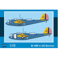 Frrom 1/72 B-10B in US Service Plastic Model Kit