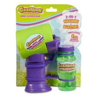 Gazillion Bubbles Mini Hurricane 2 in 1 Bubble Blaster