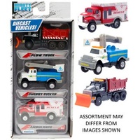 Mighty Fleet Diecast 3pk #2  (Assorted)