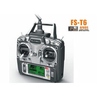FlySky RC T6 2.4G 6 Channel Radio & Reciever system Quadcopter/Helicopter/Airplane