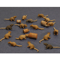 Firestorm 1/35 Rats -16 rats & 4 cans
