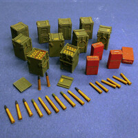 Firestorm 2 Pdr Ammo boxes and shells