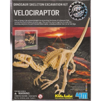 4M Dig A Dinosaur Velociraptor Kit