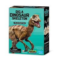 4M Dig A Dinosaur Velociraptor Kit