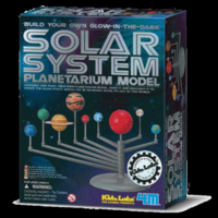 4M Build Your Own Glow In The Dark Solar System Kit