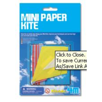 4M Kidz Lab - Mini Paper Kite FSG3303