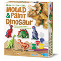 4M Mould & Paint Dinosaur Kit