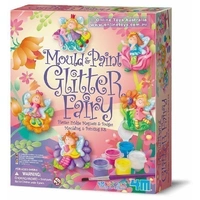 4M Mould & Paint Glitter Fairy Kit