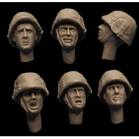 Firestorm 1/35 German Camo Cover Helmet Heads