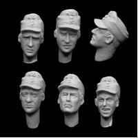 Firestorm 1/35 German SS Fieldcap heads