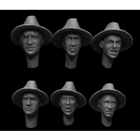 Firestorm 1/35 Slouch Hats with No Bands