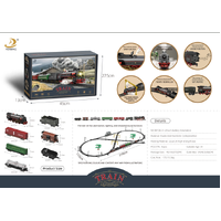 Fenming 1/76 OO RC Steam Train Set with Lights & Steam Effect - Deluxe Bridge