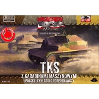First To Fight 1/72 TKS with km's (Polish Reconnaissance tank ) Plastic Model Kit [015]