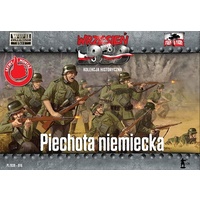 First To Fight 1/72 German Infantry (24 figures) Plastic Model Kit [016]