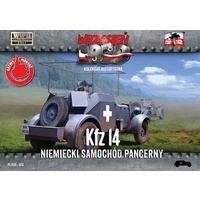 First To Fight 024 1/72 Kfz 14. German anti-tank gun Plastic Model Kit
