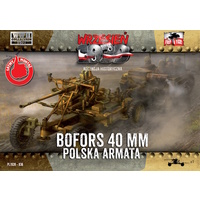 First To Fight 1/72 Polish Bofors 40mm Anti Aircraft Gun Plastic Model Kit [036]