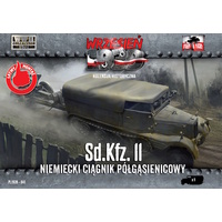 First To Fight 1/72 Sd.Kfz 11. German Half Tractor Plastic Model Kit [041]