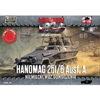 First To Fight 1/72 HANOMAG 251/6 Ausf A. German Command car Plastic Model Kit [043]