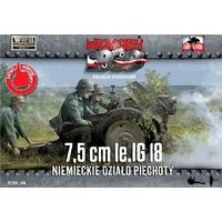 First To Fight 1/72 7,5cm le IG 18 German Infantry gun Plastic Model Kit [046]