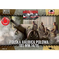 First To Fight 1/72 Polish Field Howitzer 100mm wz.1914/19 Plastic Model Kit [049]