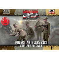 First To Fight 1/72 Polish crew of Field Artillery Plastic Model Kit