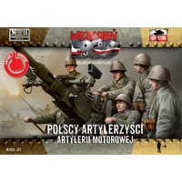 First To Fight 1/72 Polish Anti-Air Gun Crew Plastic Model Kit [057]