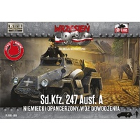 First To Fight 1/72 Sd.Kfz 247 Ausf A - German command armored car Plastic Model Kit [059]
