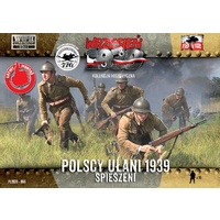 First To Fight 1/72 Polish Uhlans on foot Plastic Model Kit [066]