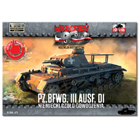 First To Fight 1/72 Pz.BfWg.III Ausf. D1 Command tank Plastic Model Kit