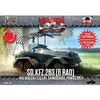 First To Fight 076 1/72 Pz.Kfz.263 6-RAD Plastic Model Kit
