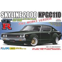 Fujimi 1/24 Nissan Skyline GT-R Full-Works Over Fender Race (ID-136) Plastic Model Kit 03803