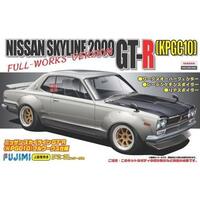 Fujimi 1/24 Nissan KPGC10 Skyline GT-R "Rubber Soul" No17 (ID-142) Plastic Model Kit