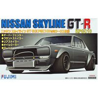 Fujimi 1/24 Nissan KPGC10 Skyline GT-R Semi- WORKS (ID-163) Plastic Model Kit