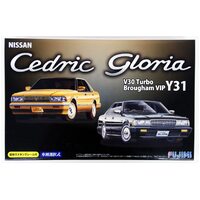 Fujimi 1/24 Nissan Cedric/Gloria V30 Turbo Brougham VIP Y31 (ID-182) Plastic Model Kit [03949]
