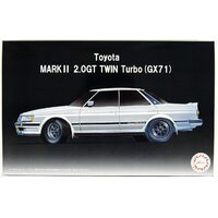 Fujimi 1/24 Toyota MarkII (GX71) 2.0 GT Twin Turbo (ID-275) Plastic Model Kit [04612]