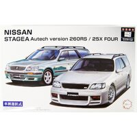 Fujimi 1/24 Nissan Stagea Autech Version 260RS/25X Four (ID-147) Plastic Model Kit [04613]