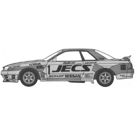 Fujimi 1/24 JECS Skyline (Skyline GT-R [BNR32 Gr.A]) 1992 (ID-299) Plastic Model Kit